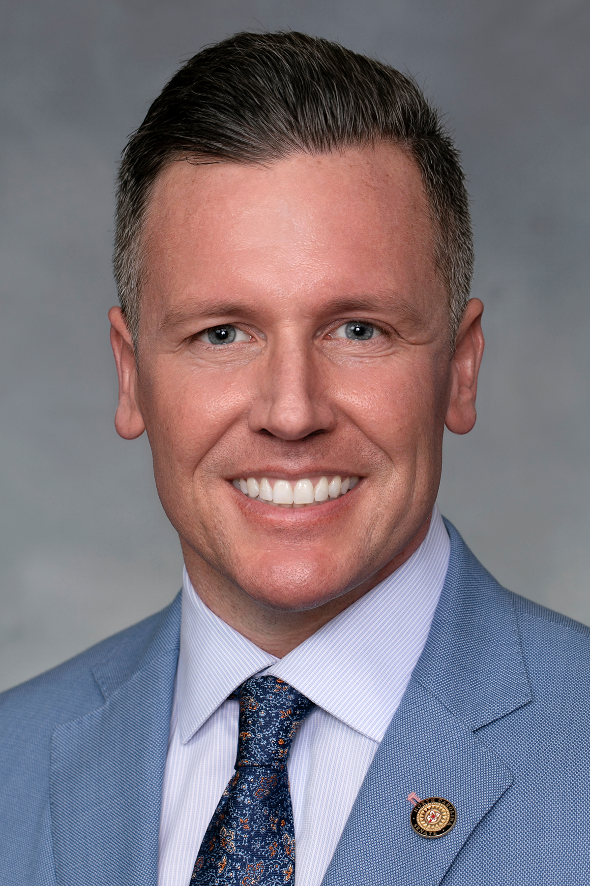 Official portrait of Michael Kennedy Garrett