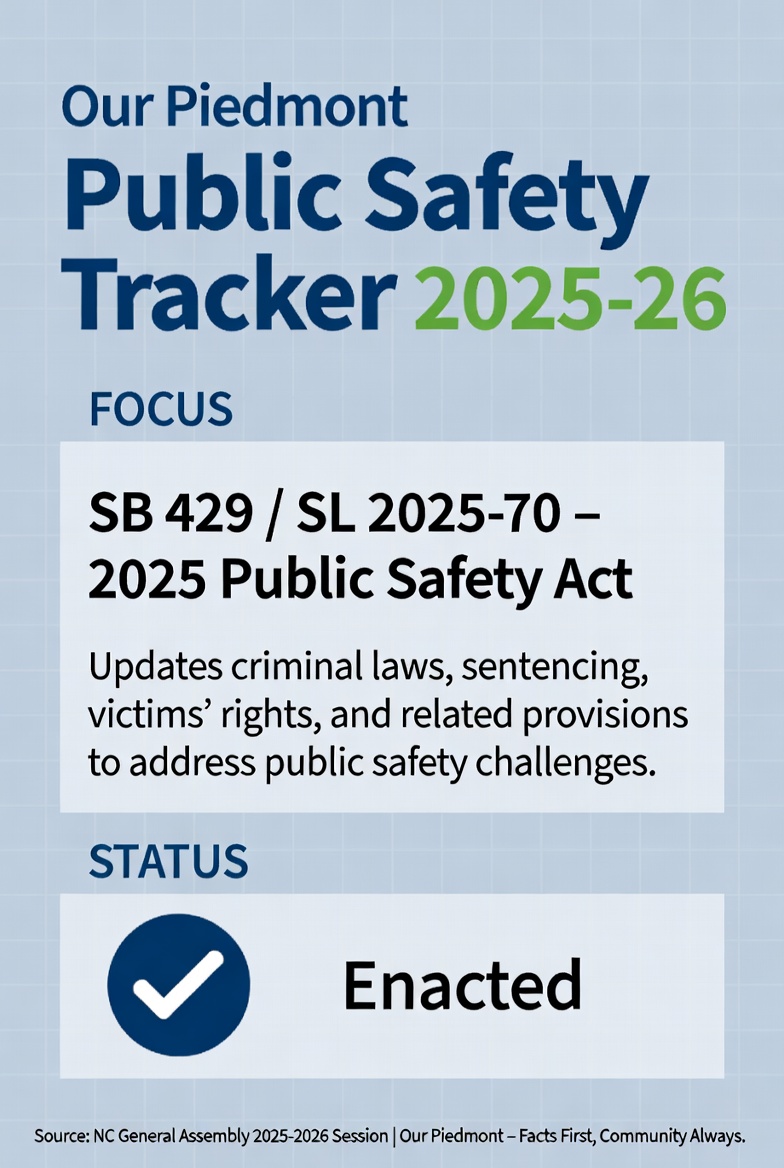 Our Piedmont Public Safety Tracker 2025-26